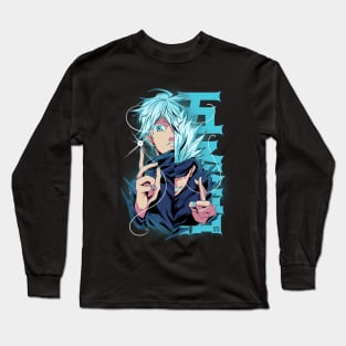 Blue Eyes Long Sleeve T-Shirt